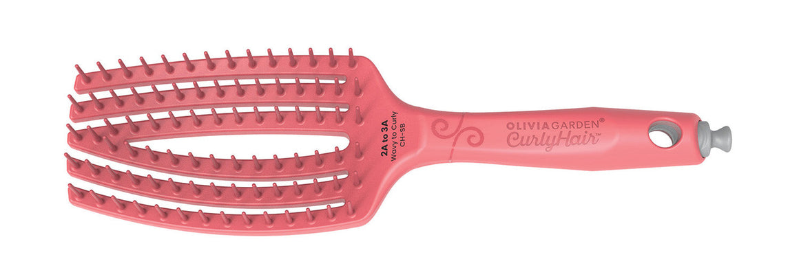 Brosse Olivia Garden pour cheveux ondulés à bouclés